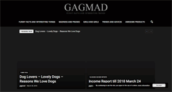 Desktop Screenshot of gagmad.com